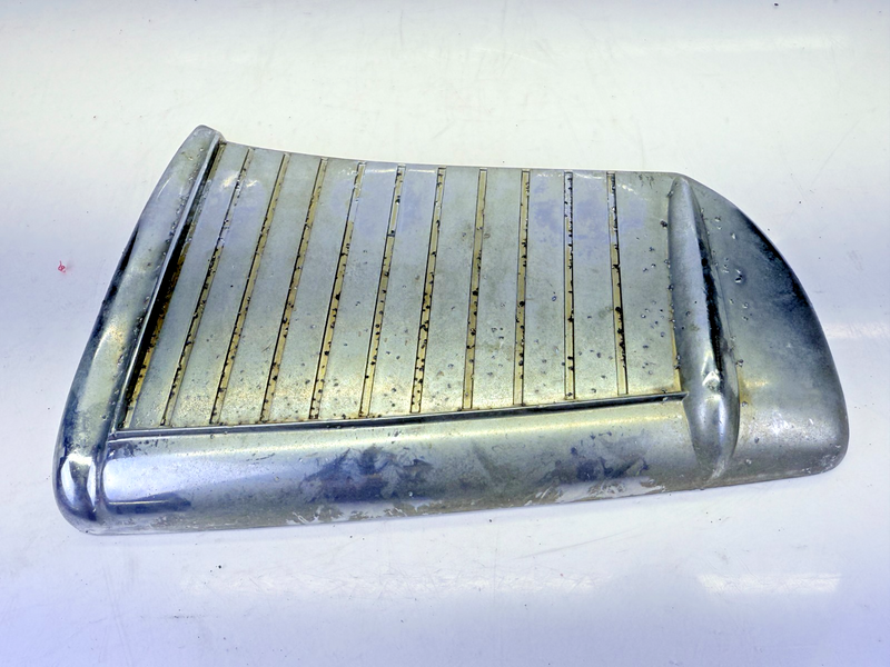 OEM 1949 MOPAR Chrysler LH Rear Fender Stone Shield Trim 50 Guard 1301519 B55-19