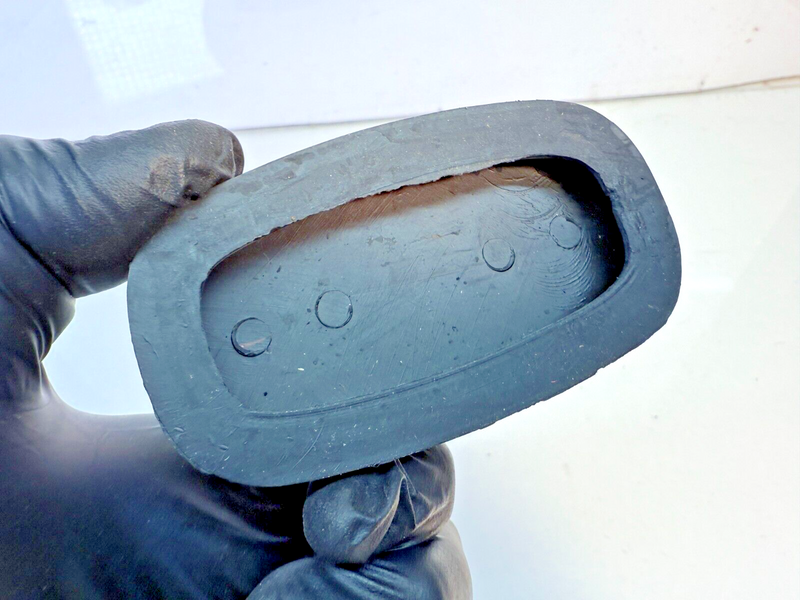 NOS 1937 - 1956 Chevrolet International Truck Pair of Brake Pedal Pads B59-61