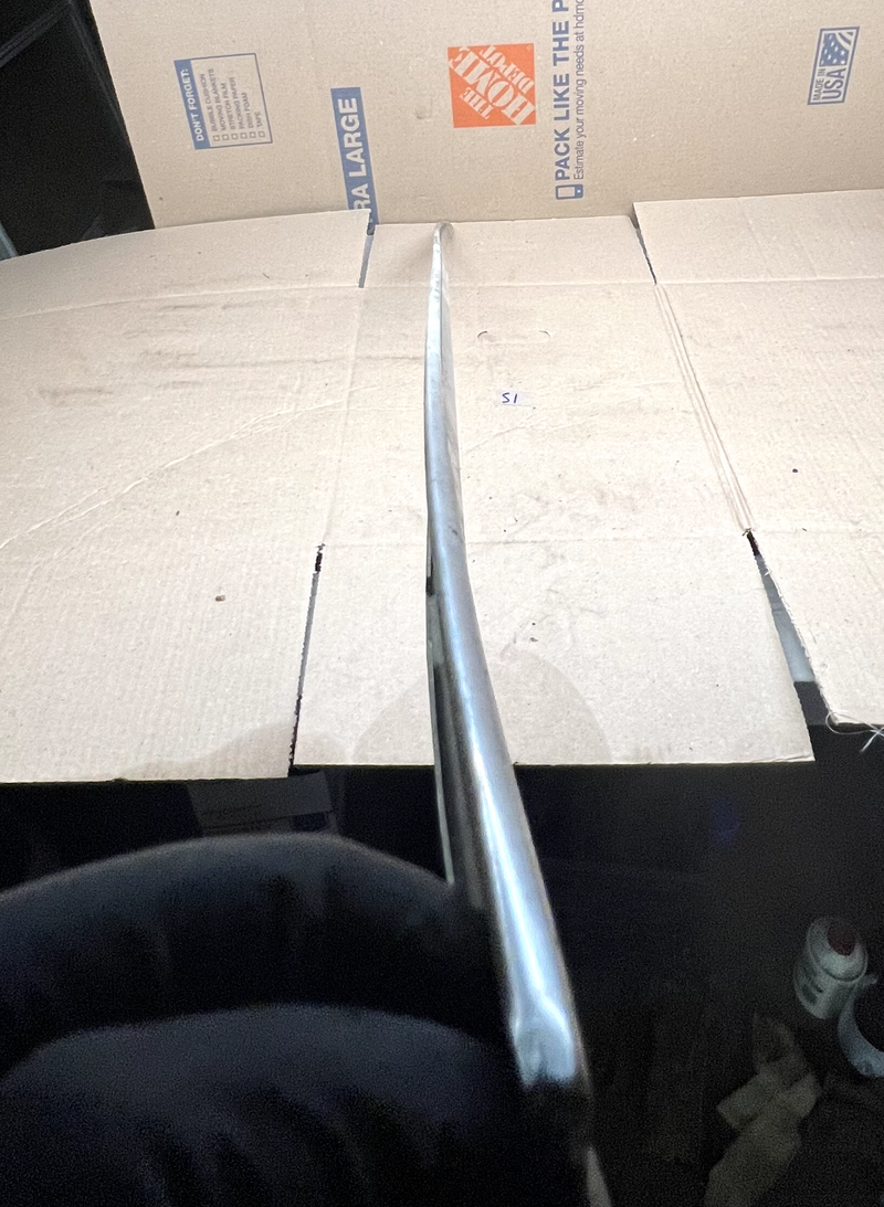 OEM 1963 FORD GALAXIE 500 & XL 2 DOOR LOWER DOOR MOLDING LEFT SIDE TRIM S1-22