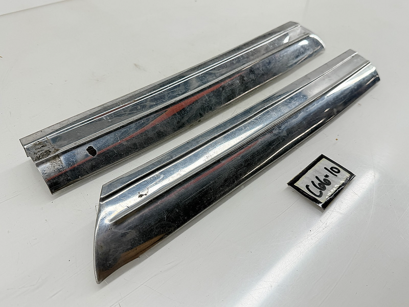 OEM 1963 1964 1965 Ford Falcon Mercury Comet Windshield Top Header Molding Pair