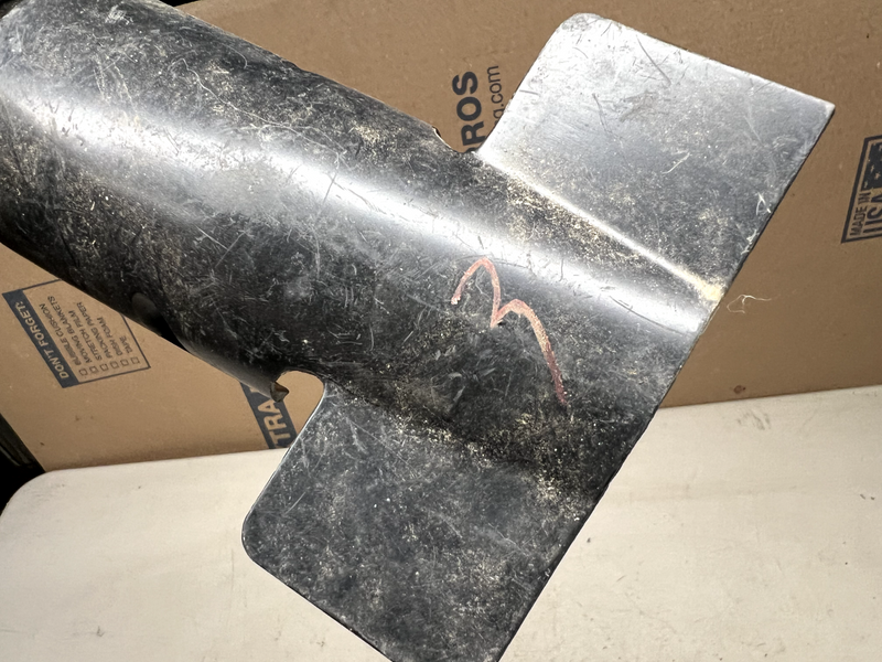 1965 1966 Chevy Impala BelAir Biscayne Lower Steering Column Cover Plate B34-3