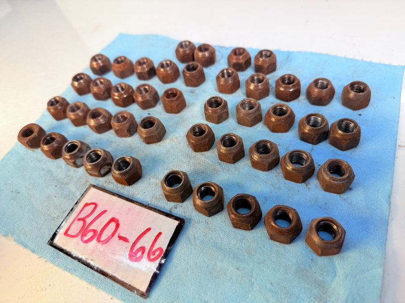 OEM 1959 1960 Chevy Impala Belair Bonneville Lug Nut Lot B60-66