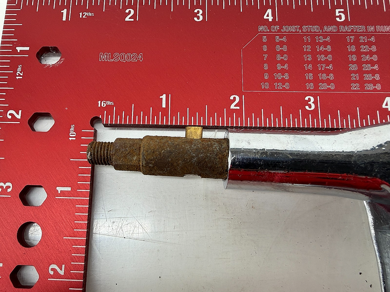1939 1940 1941 BUICK PONTIAC OLDS REAR TRUNK LID LOCKING HANDLE ROD RAT C34-24