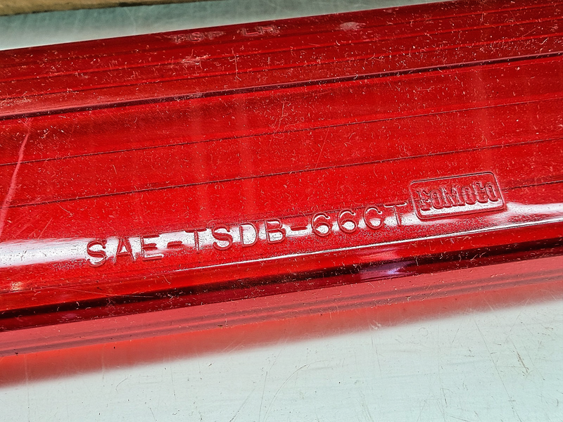 NOS 1966 Mercury Comet Cyclone Caliente Taillight Lens C6GY-13451-D C68-26
