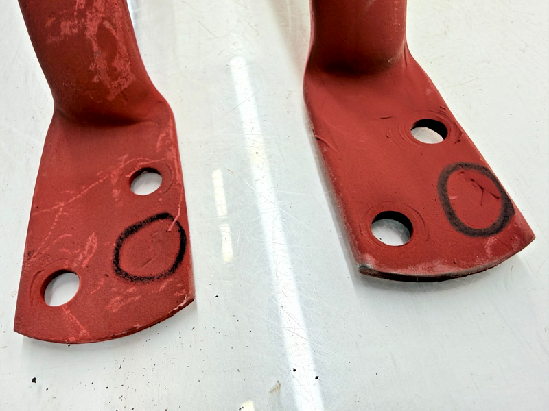 OEM Willys MB M38 Ford GPW Jeep Pair Body Lift Handle "F" Mark C40-28