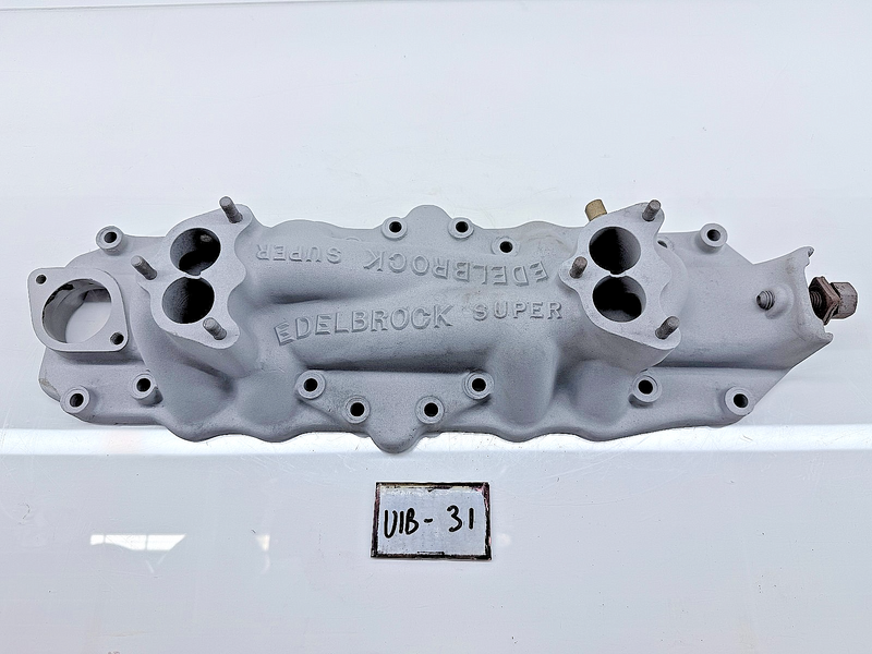 Vintage 1932-1948 Ford Flathead EDELBROCK SUPER Dual Carb Intake Manifold U1B-31