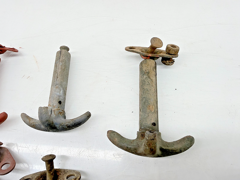 LOT of Original 1939 - 1945 Jeep Willys M38 Hood Latch Hooks GPW MB C47-28