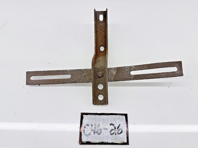 Vintage License Plate Bracket Antique Part Rat Rod C46-26