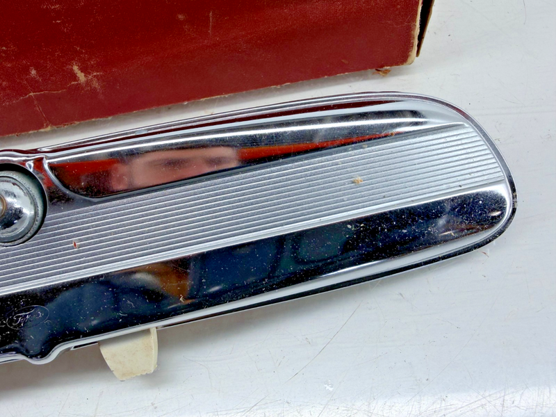 NOS OEM 1962 1964 1966 Ford Galaxie Falcon Fairlane Rear View Mirror 17700 C56-9