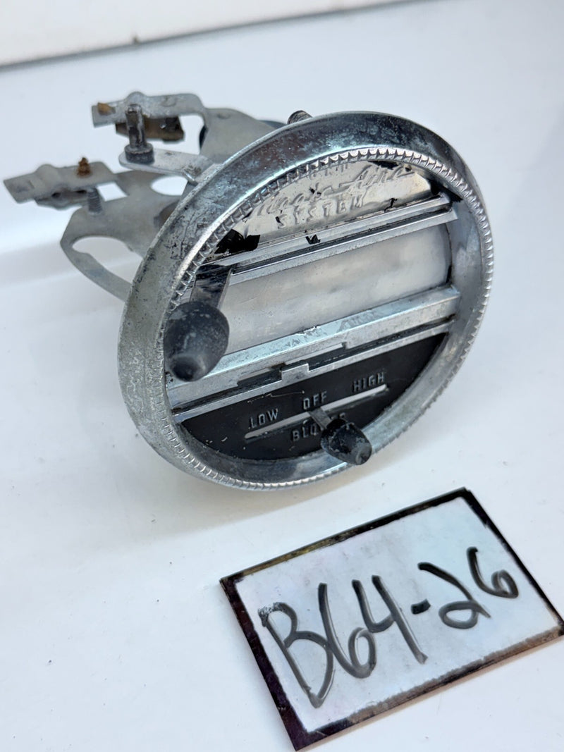 OEM 1955 - 1960 Ford Magic Aire Dash Heater Control 55 56 57 58 59 60 B64-26