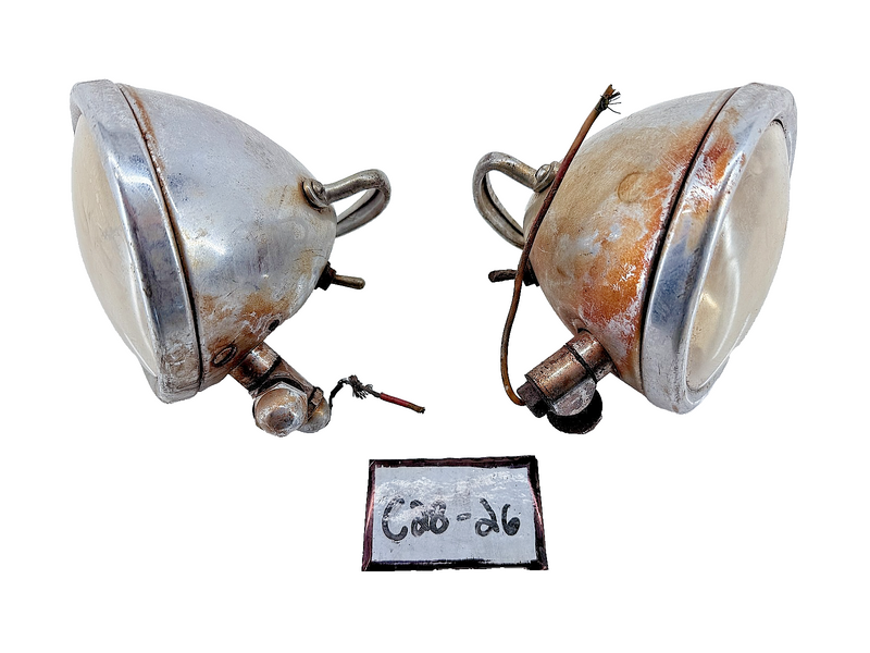 Vintage MATCHING PAIR Spotlights GM Bomb Rat Hot Rod C28-26