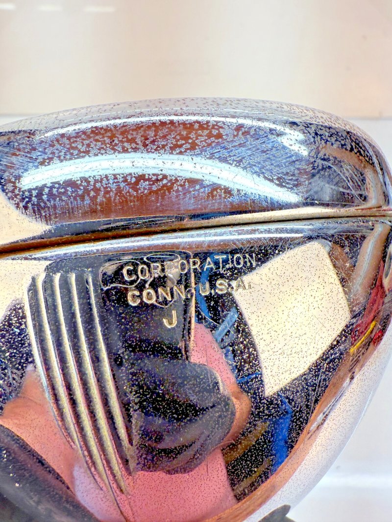 VINTAGE OEM 1950’s CASCO Model J Car Truck Spot Light 6V CHROME B66-5