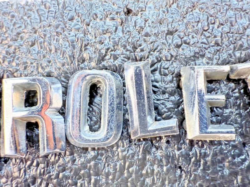 OEM 1960 1961 Chevy Impala Bel Air Chrome HOOD LETTERS "CHEVROLET" 60 61 E5-71