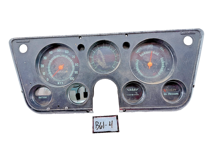OEM 1967 - 1972 CHEVY C10 K10 Blazer Jimmy SPEEDOMETER Cluster Assembly B61-4