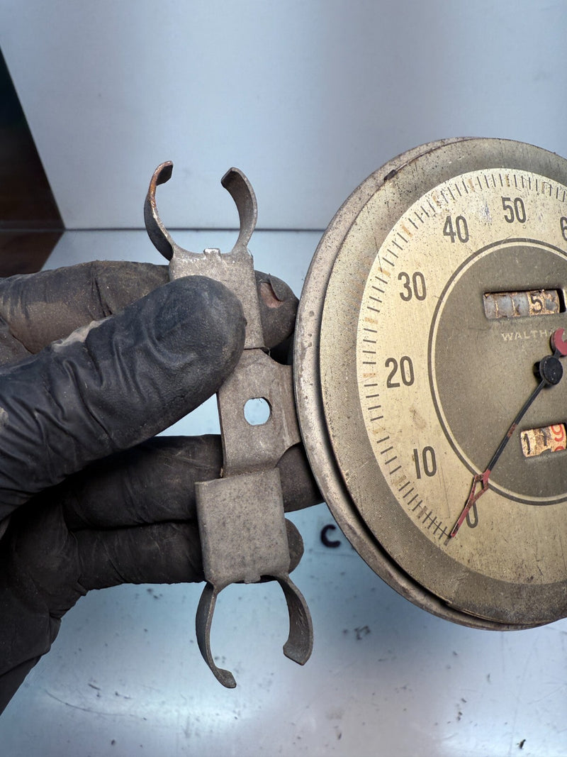 1934 1935 1936 1937 1938 1939 1940 Ford Waltham Speedometer Speedo 100 MPH C9-3