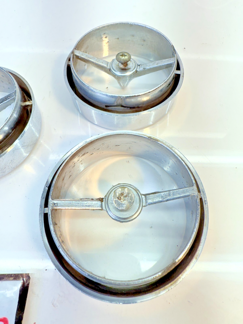 (5) 1963 63 Chevrolet Impala Tail Light Chrome Trim Ring Ornament B60-18