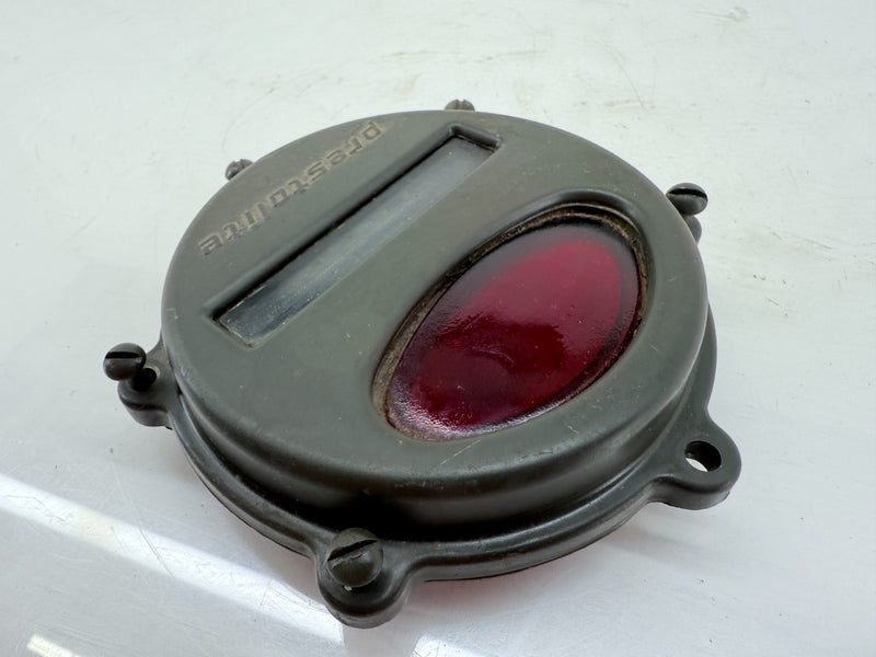 OEM 1950s Kaiser Willy M38 MC Jeep Rear Stop Light Turn Signal Lens Cover C40-12