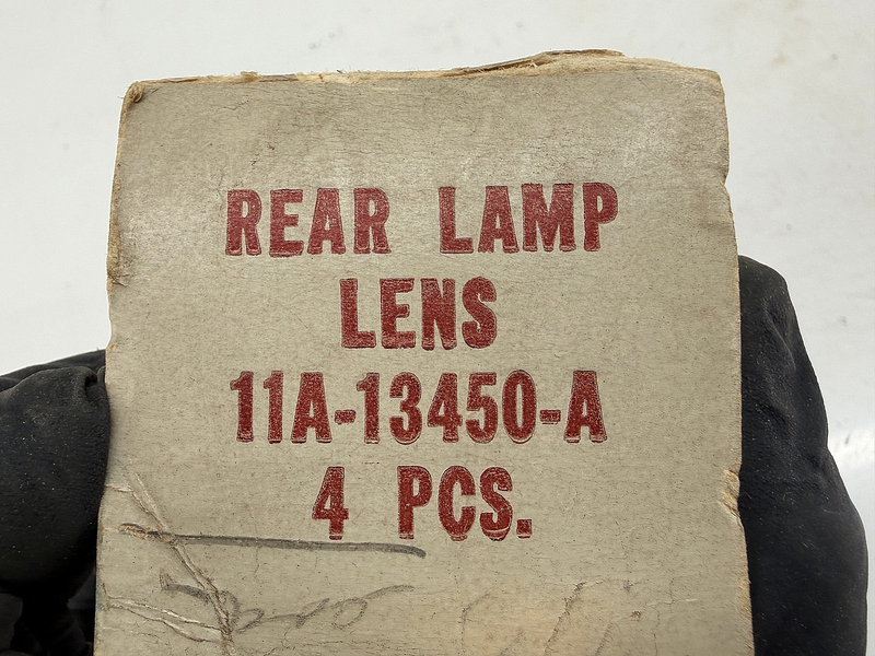 NOS 1948 - 1956 Panel Truck Ford Rear Lamp Lens 11A-13450-A C62-37