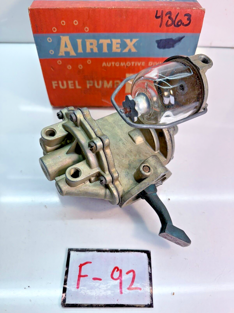 NORS REBUILT Fuel Pump 1956 - 1959 Nash AMC Rambler 6CYL 4363 56 57 58 59 F-92