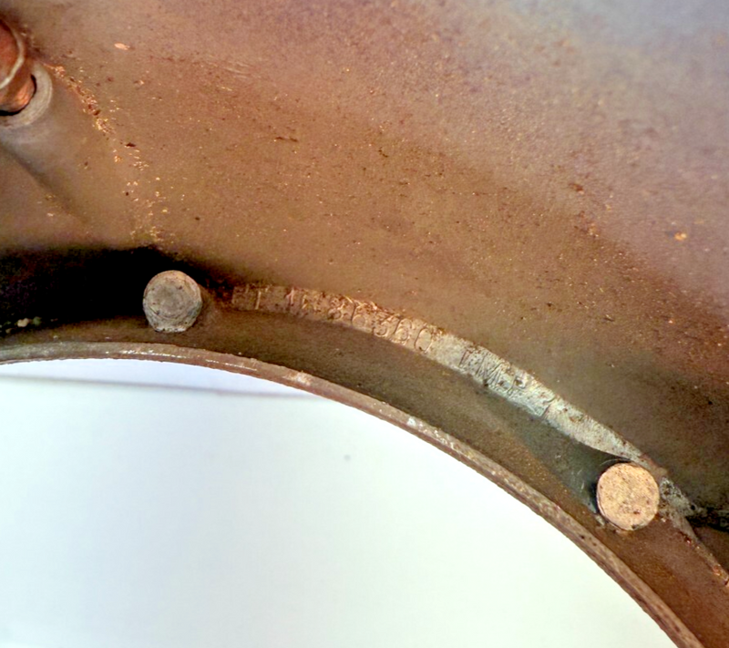 OEM 1959 1960 Chevy Impala Speedometer Dash Gauge Housing Bezel 1586360 B44-1