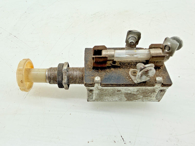 Vintage Push-Pull Switch Ivory Knob 1930s 1940s Ford C67-176