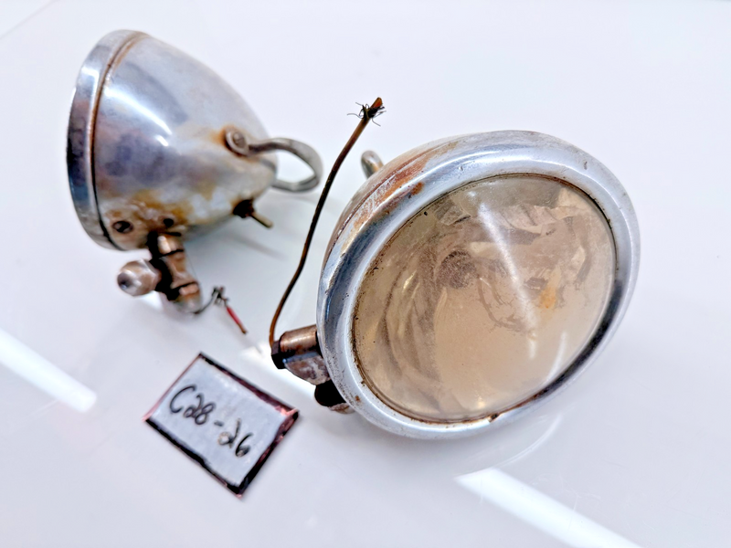 Vintage MATCHING PAIR Spotlights GM Bomb Rat Hot Rod C28-26