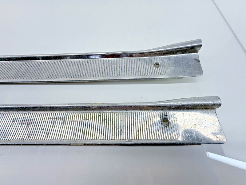 OEM 1964 - 1967 GM A BODY CHEVELLE GTO LEMANS CUTLASS 2 Dr Jam Sill Plates S-74