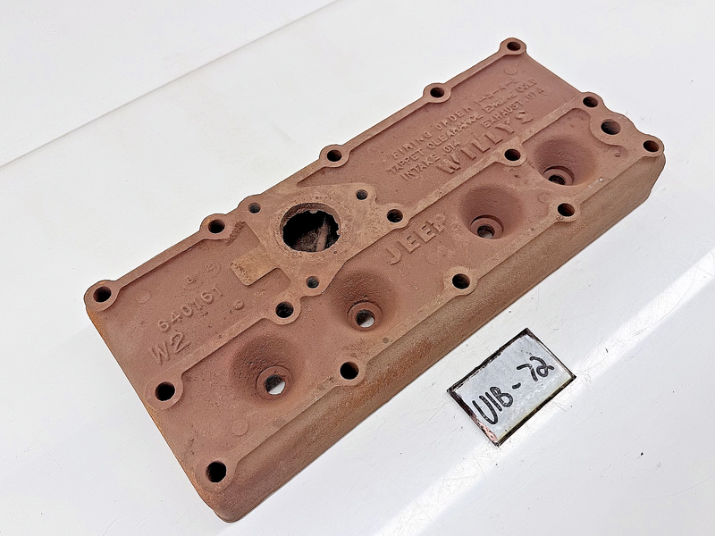 Vintage ORIGINAL 1941-1953 Willys Jeep CJ2A Cylinder Head 640161 MB GPW U1B-72