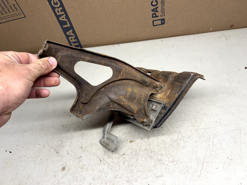 1960 60 Chevy Impala Belair Biscayne Hood Latch Release Handle GM 02DA2 B22-1