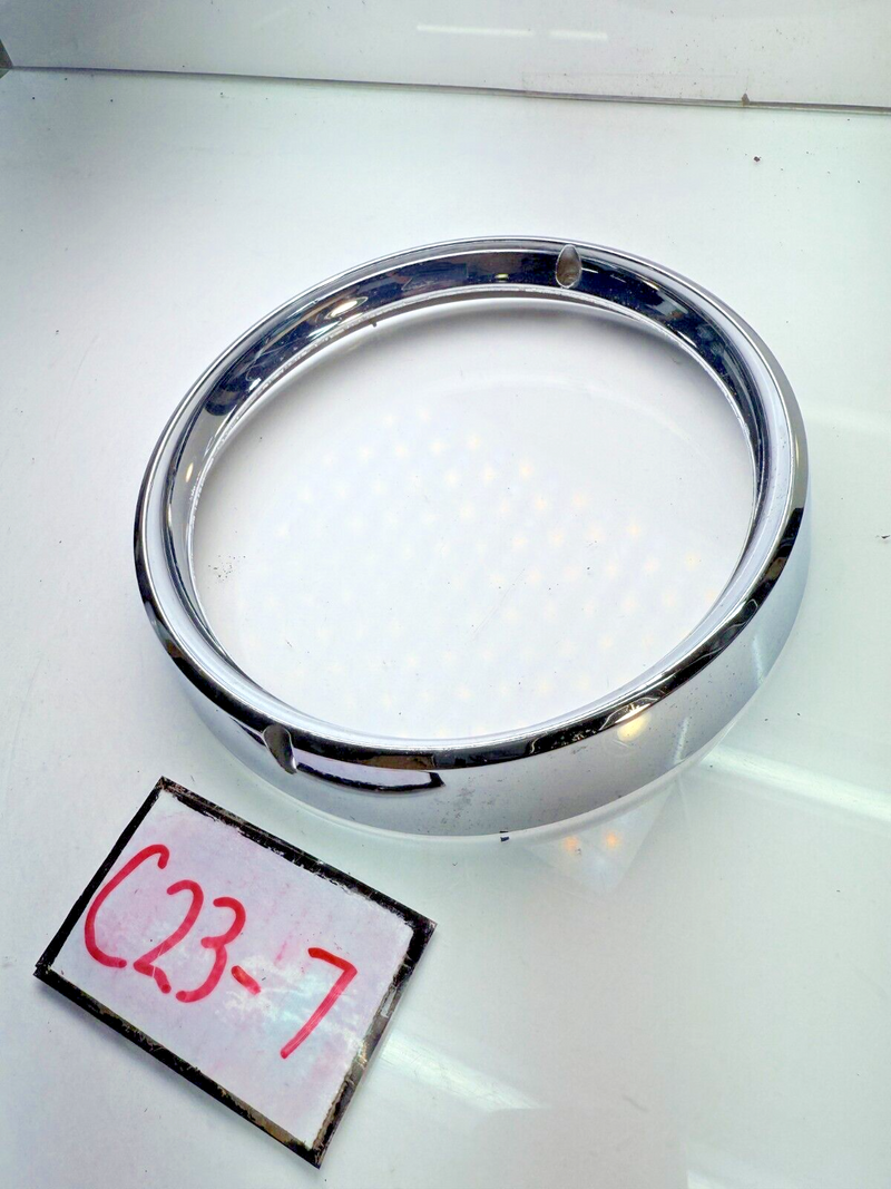 OEM 1963 Buick Special  Inner Headlamp Headlight Chrome Bezel 5954315 63 C23-7