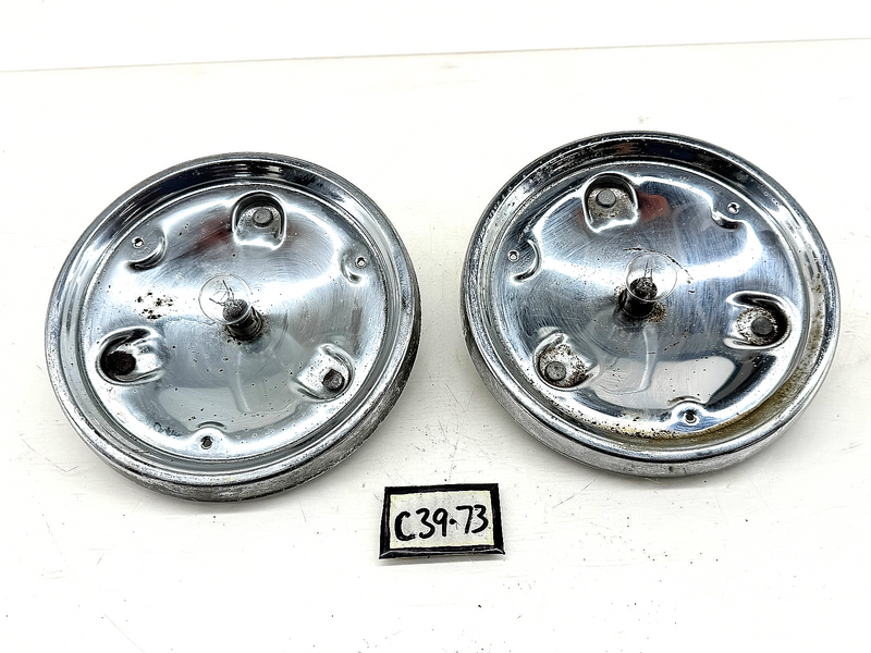 OEM 1956 Ford Fairlane T-Bird Crown Victoria Chrome Rear Light Housing C39-73