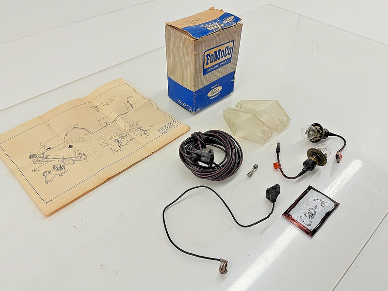 NOS 1965 Mercury Comet Wagon Back Up Light Kit C5GY-15499-B 65 C60-3