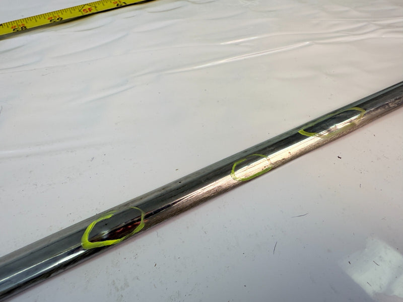 OEM 1960 IMPALA CONVERTIBLE 2 DOOR Quarter PAINT DIVIDER TRIM MOULDING LH S1-49