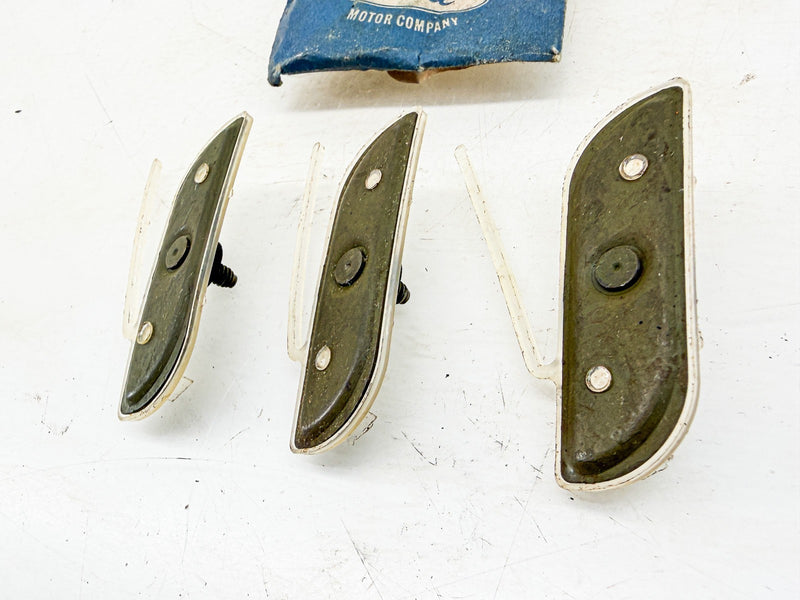 NOS 1965 Ford Truck F100 F250 F350 Retainer Pair C5TZ-8129120-A FoMoCo C79-20