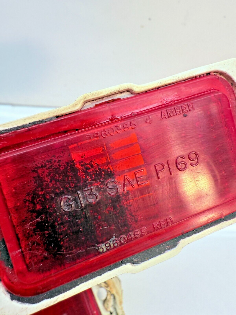 OEM 1969 Camaro RS SS Z/28 Yenko Chevelle Malibu REAR MARKER LAMP LIGHT B59-41