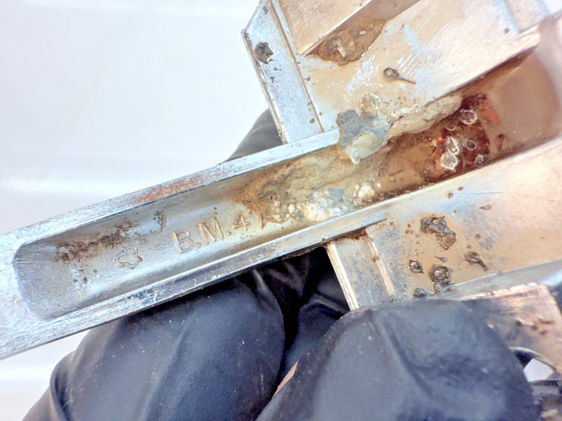 OEM 1960 - 1965 CHEVY IMPALA REAR VIEW MIRROR ARM BRACKET 4704101 61 62 63 B67-7