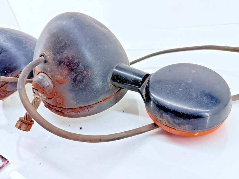 RARE Dietz 70’s- 80’s Truck Snow Plow Lights Chevy Ford Dodge Jeep RAT ROD C35-2