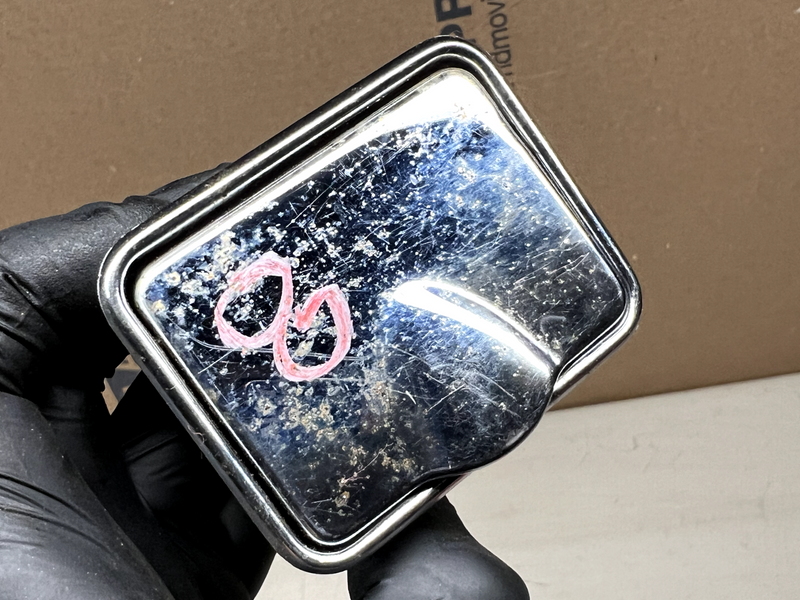 OEM Impala Rear Chrome Ash Tray Bezel Chevelle GTO Cutlass Skylark Pontiac B37-8