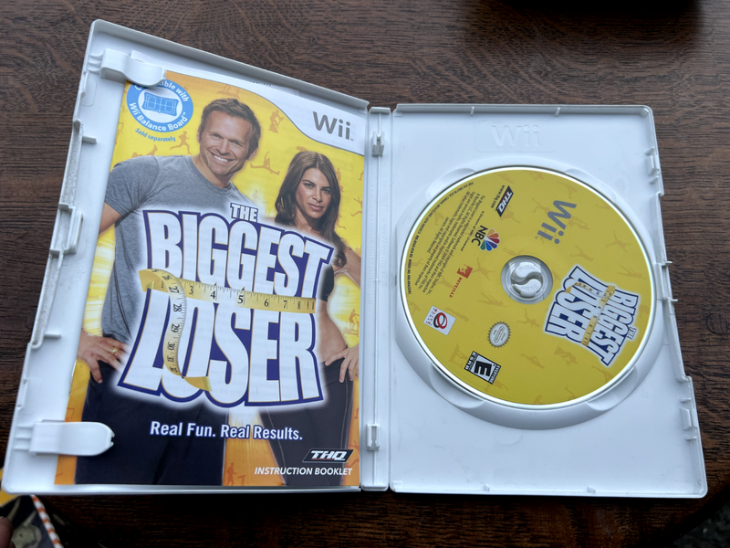 Nintendo Wii Game Lot-5 Bundle Play, Zumba, Rayman, Biggest Looser, Army Men HB1