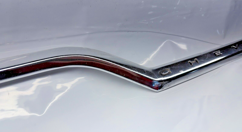 OEM 1963 Impala Station Wagon Tailgate "Chevrolet" Upper Trim Molding 63 S2-28