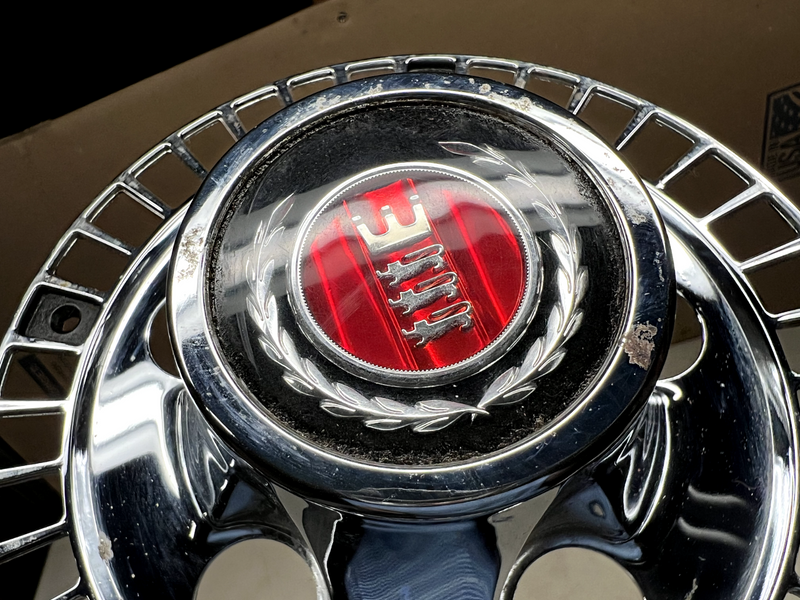 NOS OEM Ford 1974 1975 1976 Gran Torino Elite Wheel Center Hub Caps Emblems B26