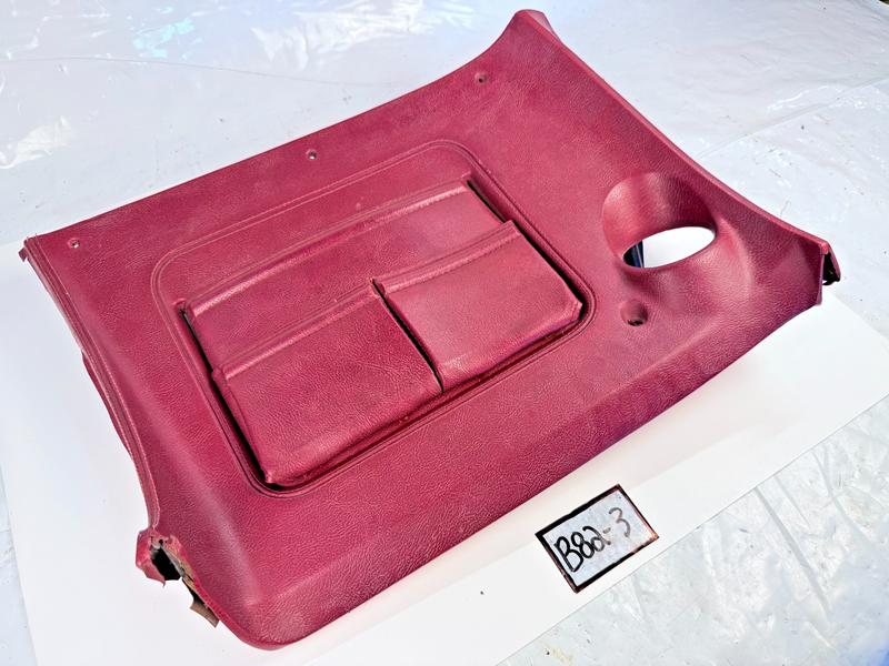 OEM 1969 - 1976 C3 Corvettes RIGHT Lower Dash Panel Pad & Map Pocket B82-3