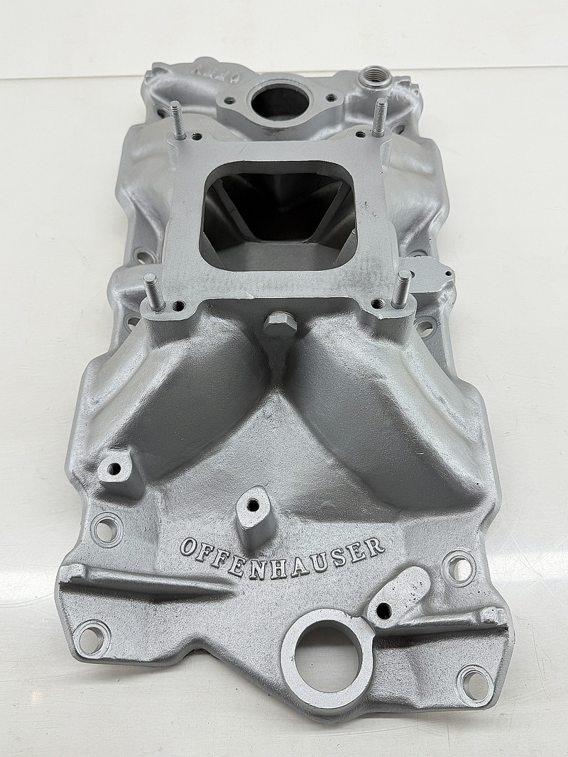 Vintage Offenhauser 6063 Port-O-Sonic SBC Intake Manifold 283 327 350 400 Offy