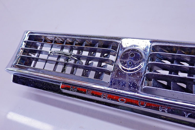 Rare OEM 1964 MERCURY COMET Chrome Dash Vents Bezel C55-26