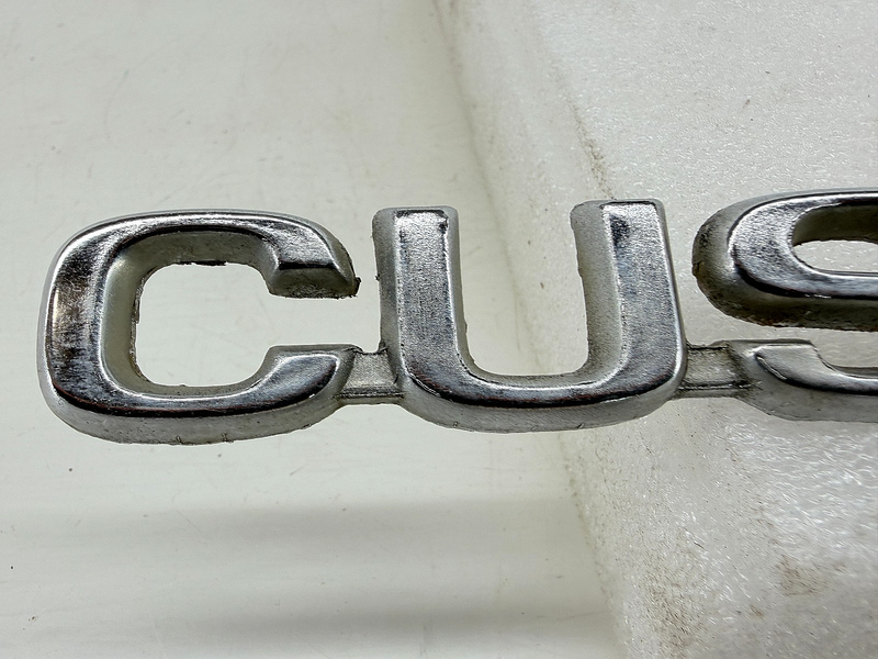 OEM 1980 - 1986 Ford F150 F250 F350 Custom Emblem E0TB-16B114-CC E9-112