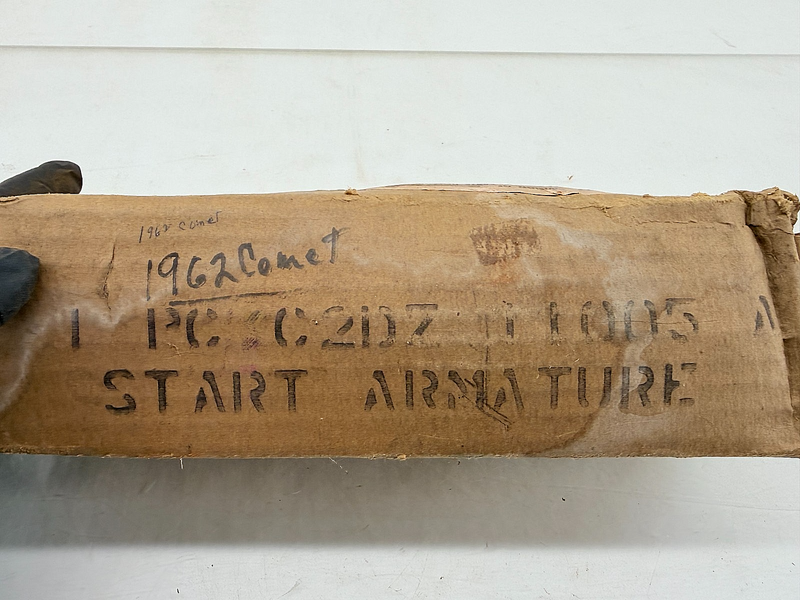 NOS OEM 1960 - 1964 FORD FAIRLANE FALCON 144 170 CID STARTER ARMATURE C52-10