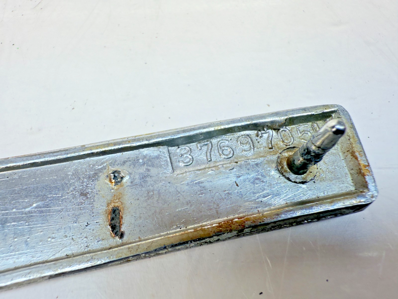 OEM 1960 Chevrolet Impala #5 Left Front Fender Chrome Molding Trim Louver E6-84