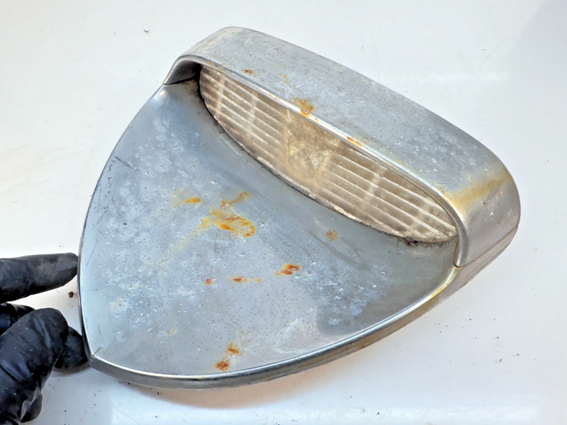 OEM Ford 1958 Fairlane Hood Scoop Ornament Bezel Trim BAD-16853-A C27-46