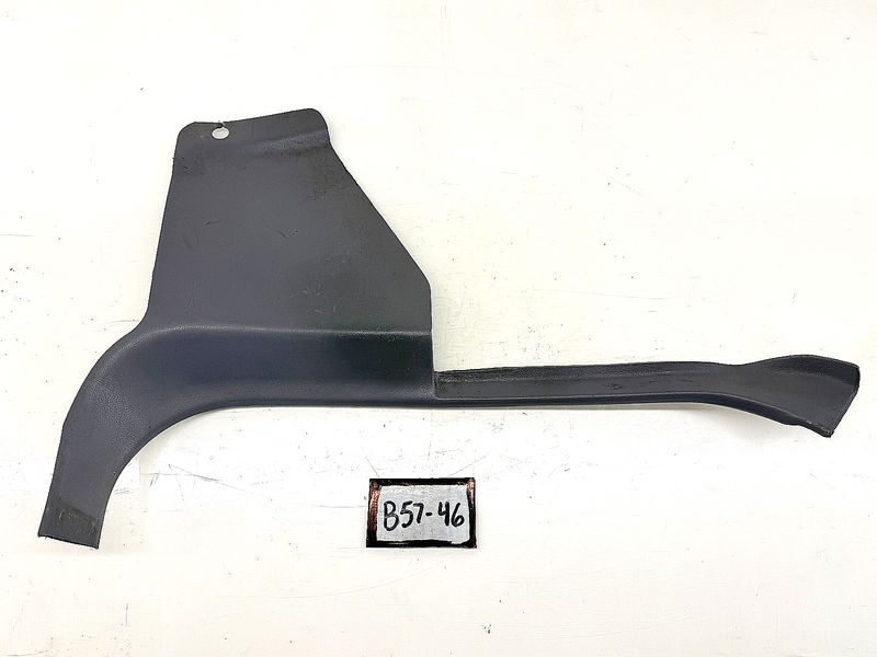 OEM 1987 - 1993 Ford Mustang Passenger Kick Panel Gray E7ZB-6102344-AAW B57-46