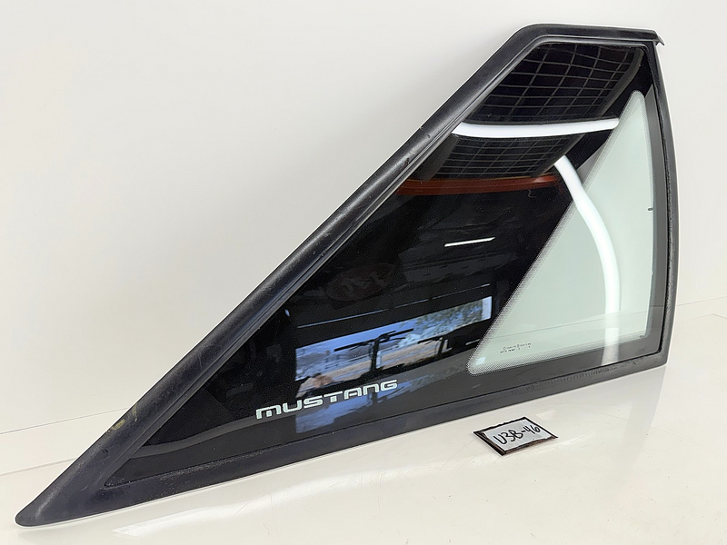 OEM 1987 - 1993 Ford Mustang Quarter Window Glass RH HATCHBACK Carlite GT LX